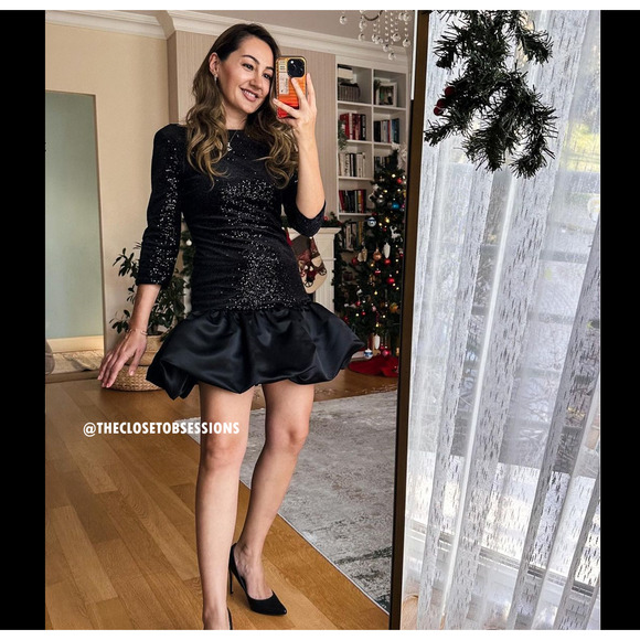 ZARA BLOGGER FAVE!!! Short Dress with Voluminous Skirt NWT - Picture 13 of 16